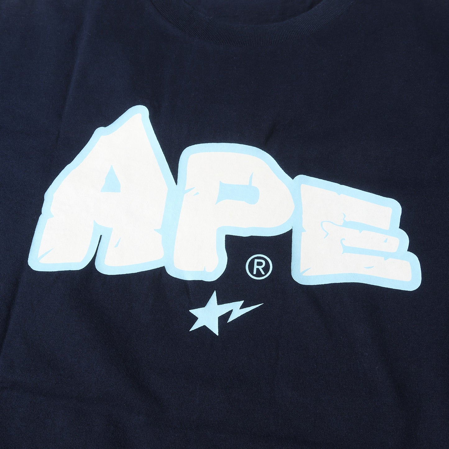 00s FOOT SOLDIER限定 BAPE STAロゴ クルーネック Tシャツ