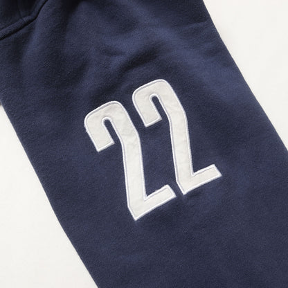 90s OLD STUSSY 紺タグ エンブレムワッペン ジップ スウェットパーカー