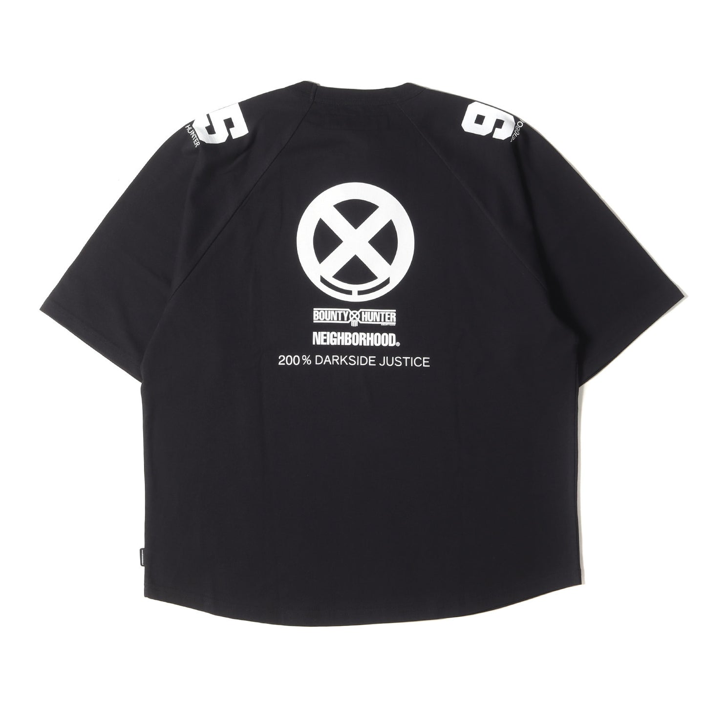 25SS ×BOUNTY HUNTER ×RUSSELL ATHLETIC コラボロゴ Tシャツ(CREWNECK SS)