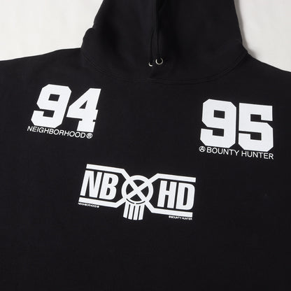 25SS ×BOUNTY HUNTER ×RUSSELL ATHLETIC スウェット パーカー(SWEAT HOODIE LS)