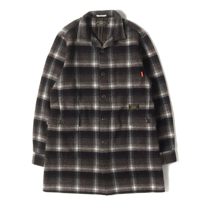 チェック ウール ドクターシャツ / コート(DOCTOR L/S)