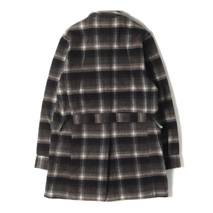 チェック ウール ドクターシャツ / コート(DOCTOR L/S)