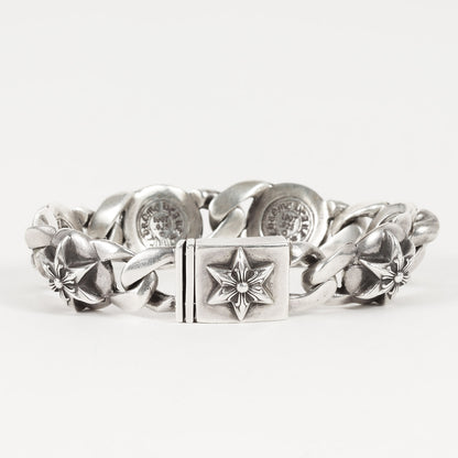 スター 6リンク ボックスID ブレスレット