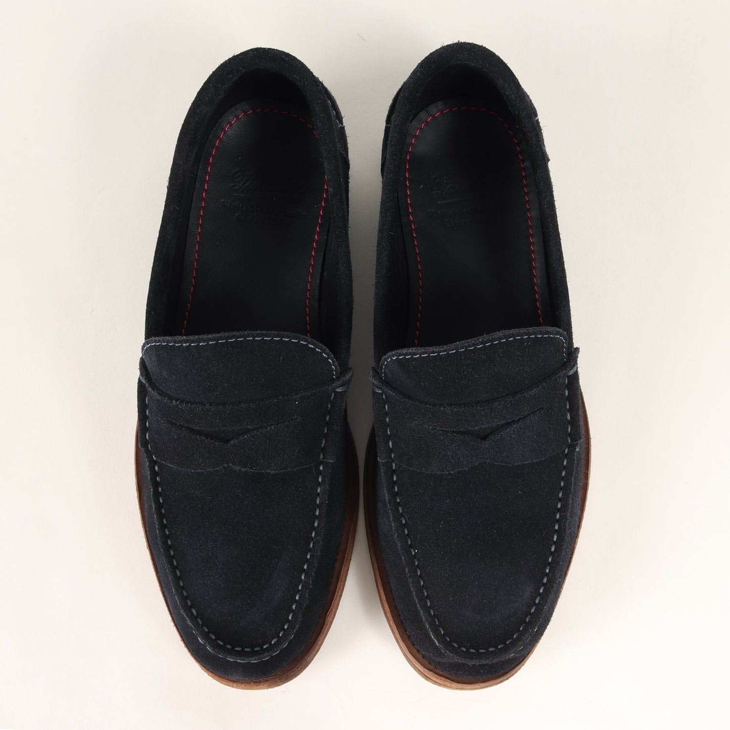 ガッサン スウェード コインローファー (GASSIN/CUIR+P 183545)