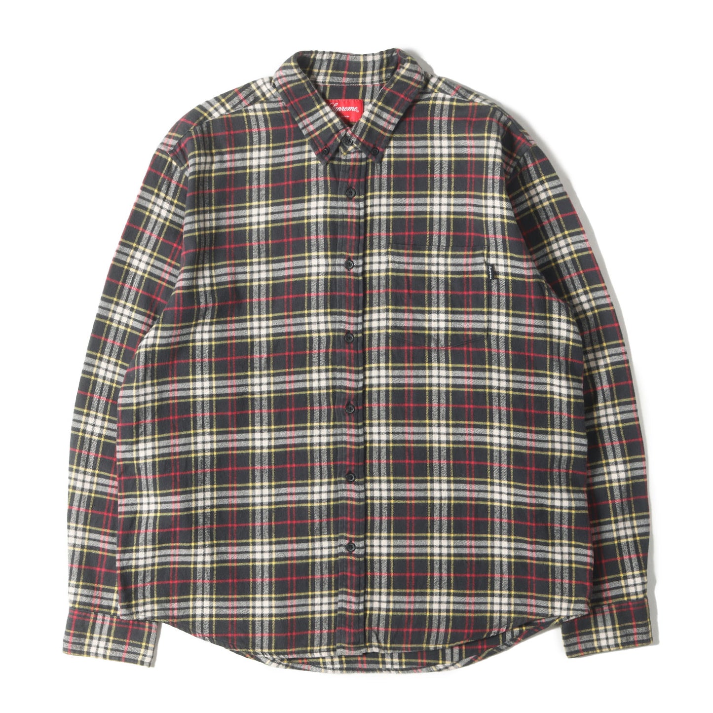 20AW タータンチェック ボタンダウン ネルシャツ(Tartan Flannel Shirt)