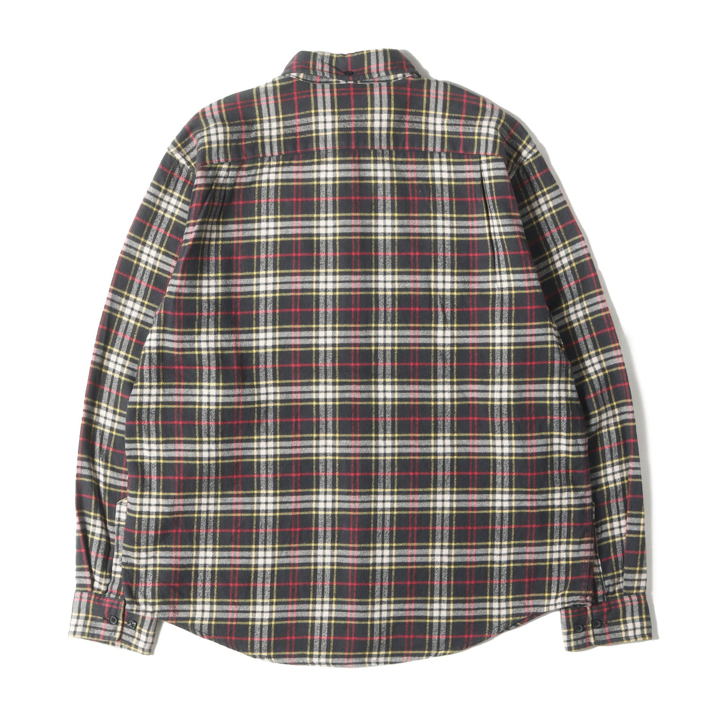 20AW タータンチェック ボタンダウン ネルシャツ(Tartan Flannel Shirt)