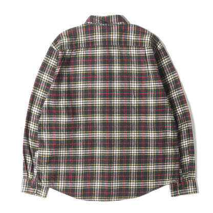 20AW タータンチェック ボタンダウン ネルシャツ(Tartan Flannel Shirt)
