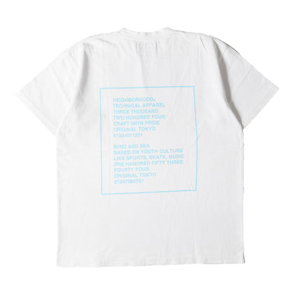 22SS ×WIND AND SEA ヘビーウェイト Tシャツ(NHWDS-1 / C-TEE . SS)