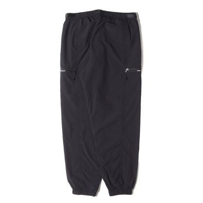 24SS ウェビングベルト付き トラックパンツ(SPST2002 / TROUSERS / POLY. TUSSAH)