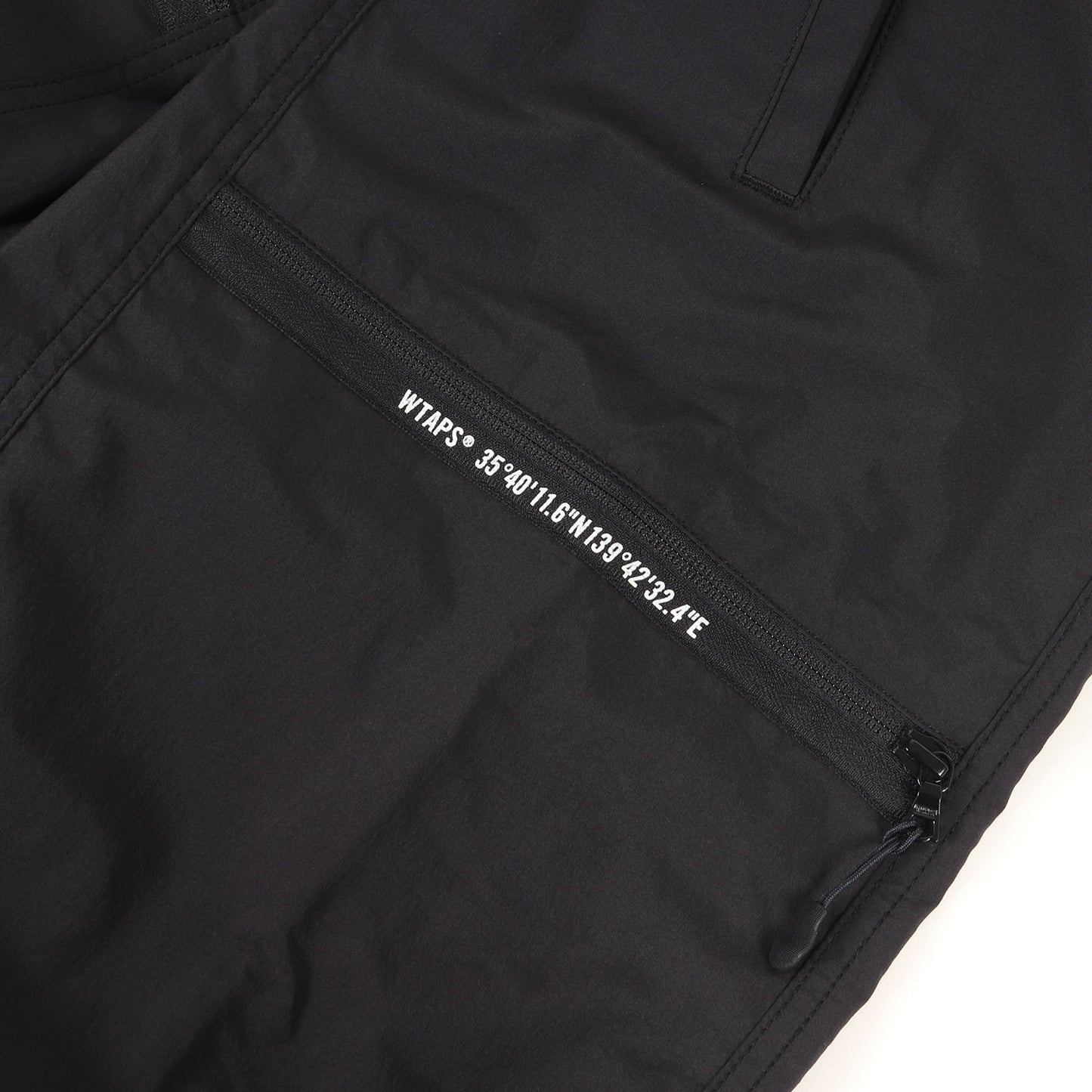 24SS ウェビングベルト付き トラックパンツ(SPST2002 / TROUSERS / POLY. TUSSAH)