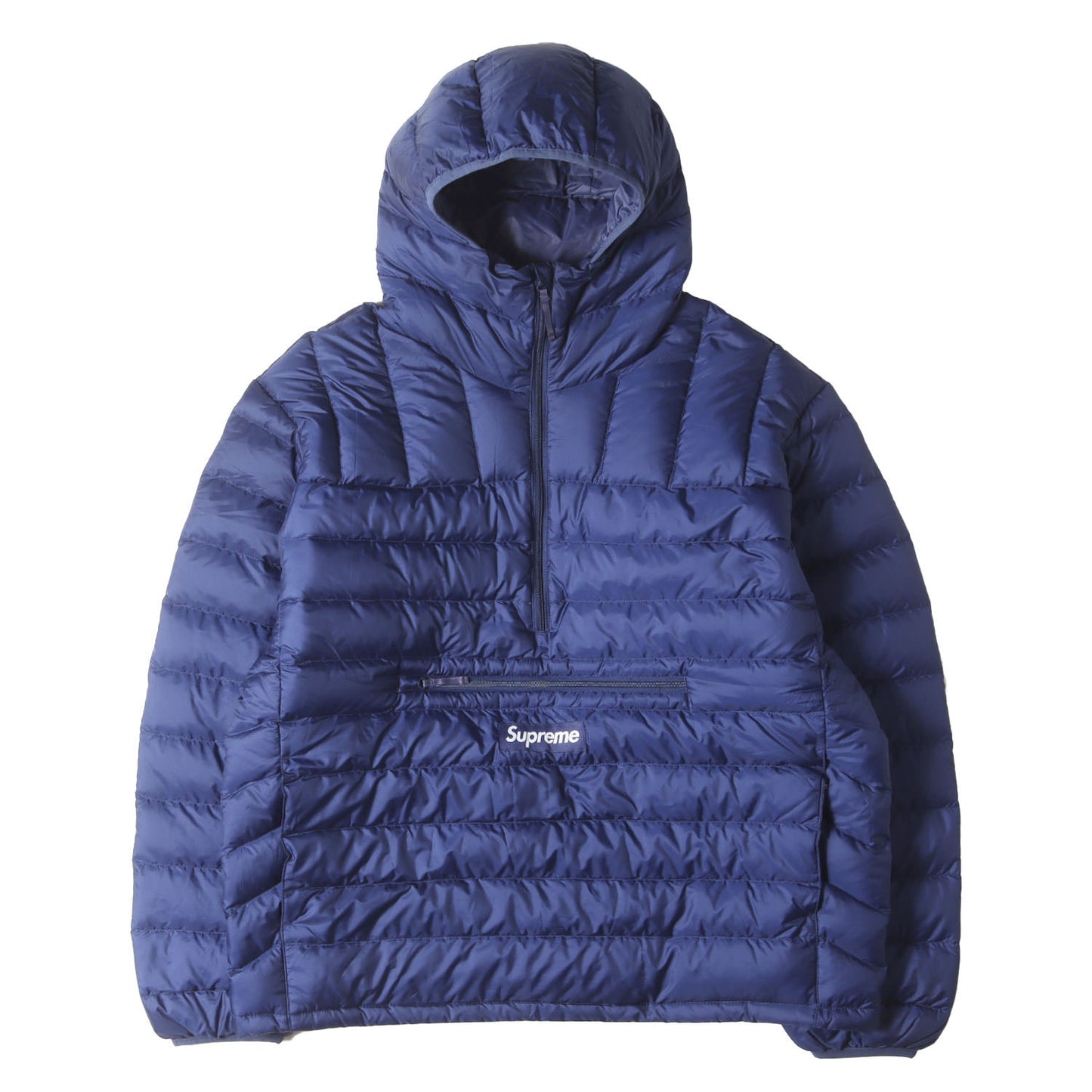 24AW ハーフジップ プルオーバー ダウンジャケット(Micro Down Half Zip Hooded Pullover)