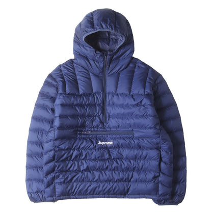 24AW ハーフジップ プルオーバー ダウンジャケット(Micro Down Half Zip Hooded Pullover)