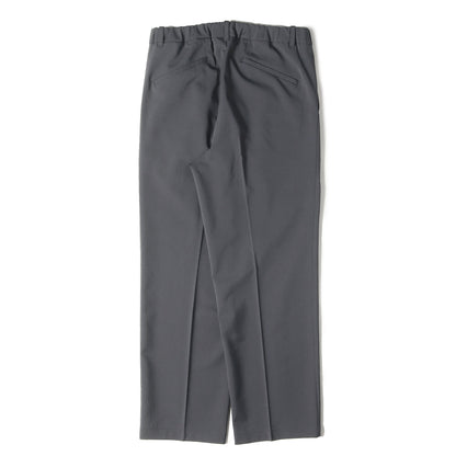 24AW ストレッチ 1タック イージーパンツ(One Tuck Straight Pants)