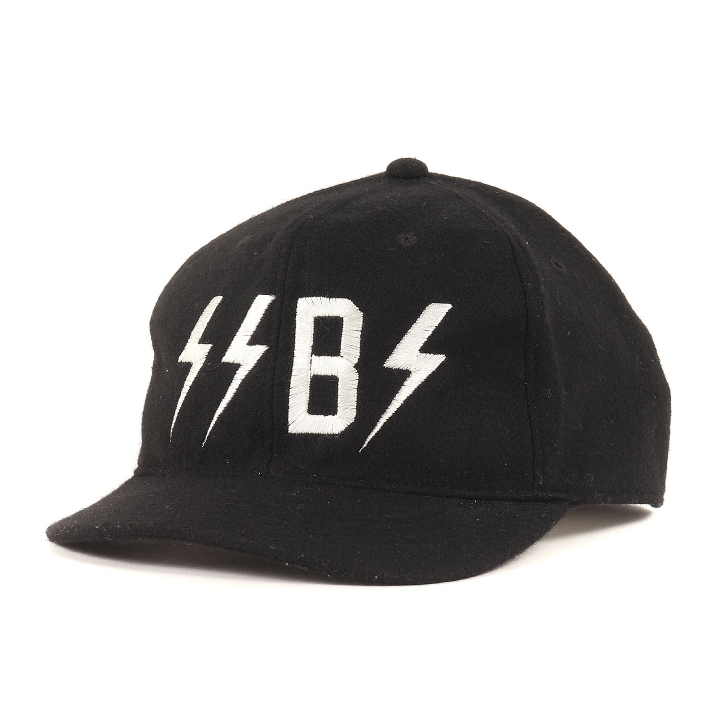 ×NEIGHBORHOOD ショートバイザー ウール 6パネルキャップ(SISSY BARS WOOL CAP)