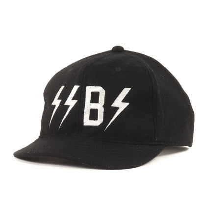 ×NEIGHBORHOOD ショートバイザー ウール 6パネルキャップ(SISSY BARS WOOL CAP)