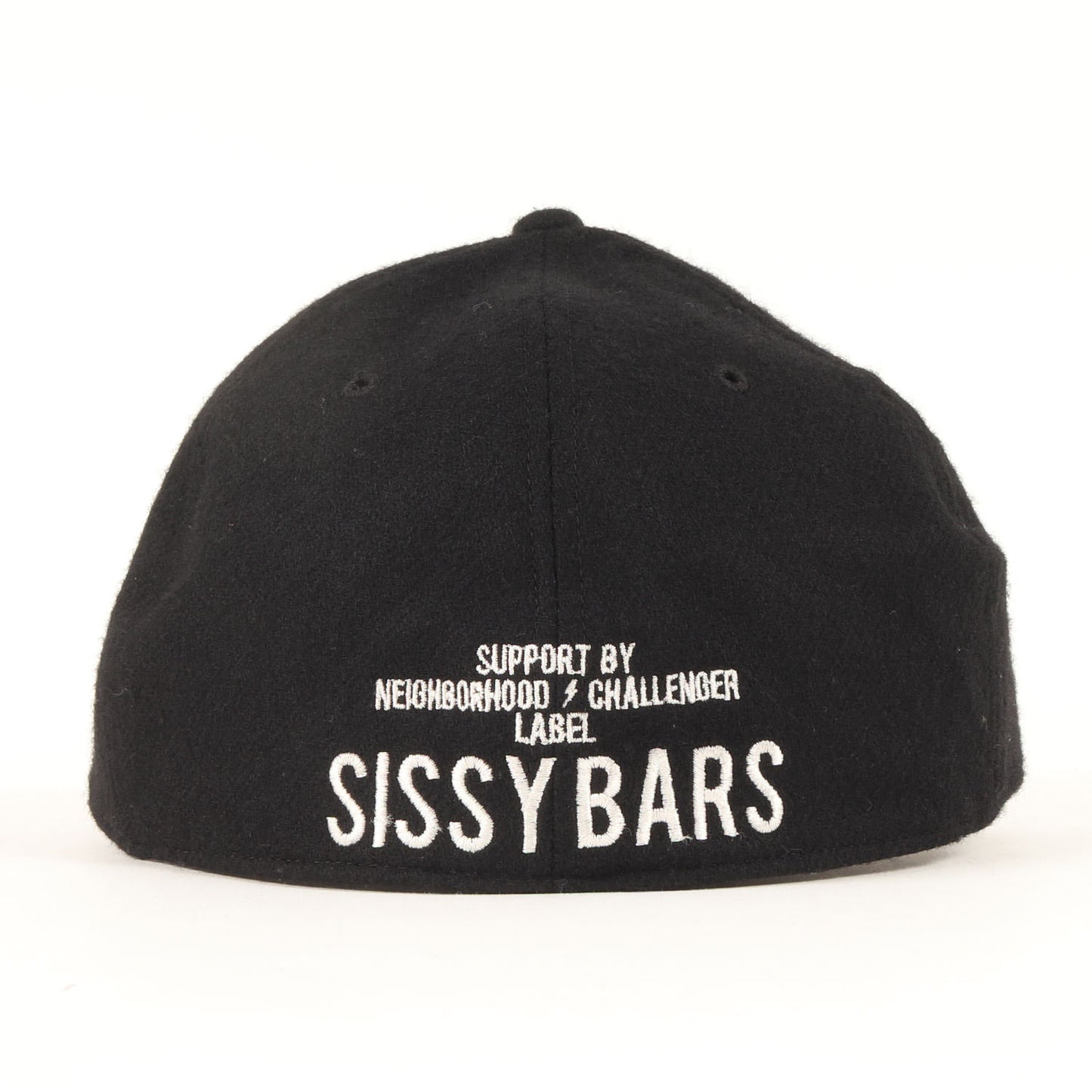 ×NEIGHBORHOOD ショートバイザー ウール 6パネルキャップ(SISSY BARS WOOL CAP)