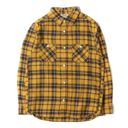 [復刻モデル] チェック ヘビー フランネルシャツ (HEAVY FLANNEL WORK SHIRTS)