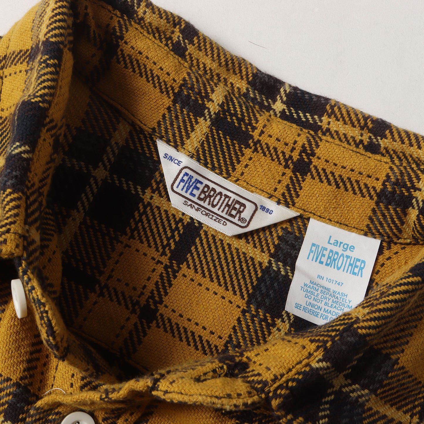 [復刻モデル] チェック ヘビー フランネルシャツ (HEAVY FLANNEL WORK SHIRTS)