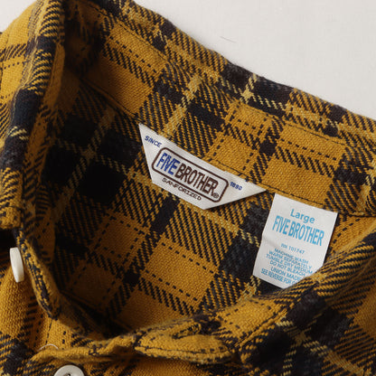 [復刻モデル] チェック ヘビー フランネルシャツ (HEAVY FLANNEL WORK SHIRTS)