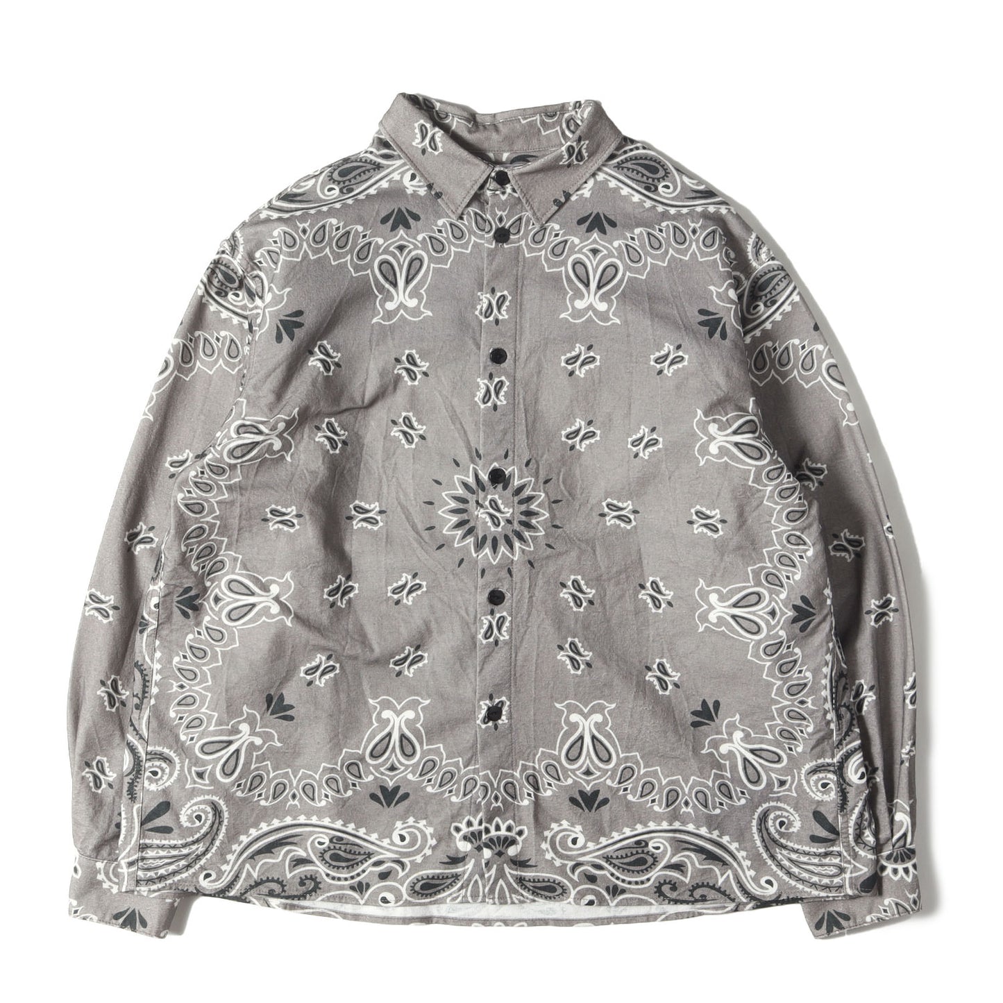 23AW バンダナ柄 フランネルシャツ(L/S BANDANA NEL SHIRT)