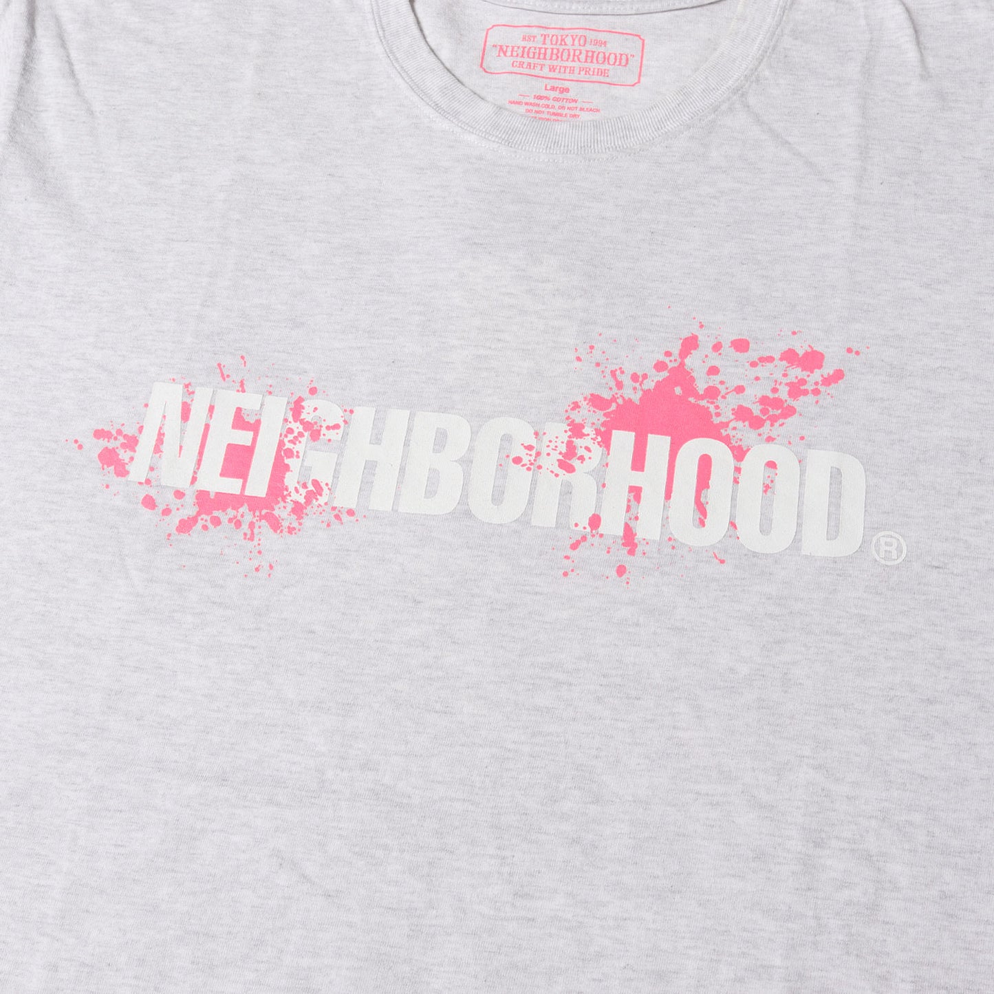 20SS ドリップロゴ クルーネック Tシャツ