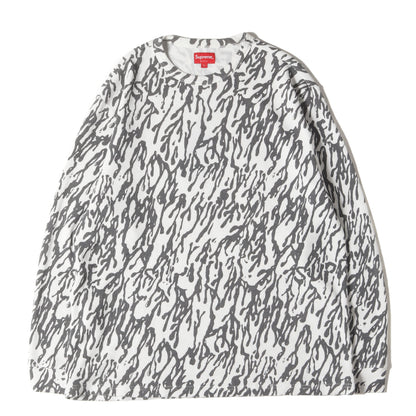22AW ドリップ総柄 サーマル ロングスリーブ Tシャツ(Drip Thermal)