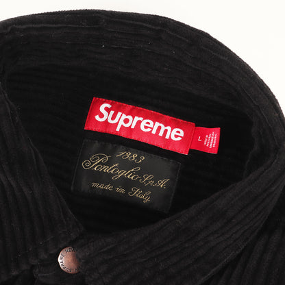 24AW 太畝コーデュロイ スナップボタン シャツ(Wide Wale Corduroy Snap Shirt)