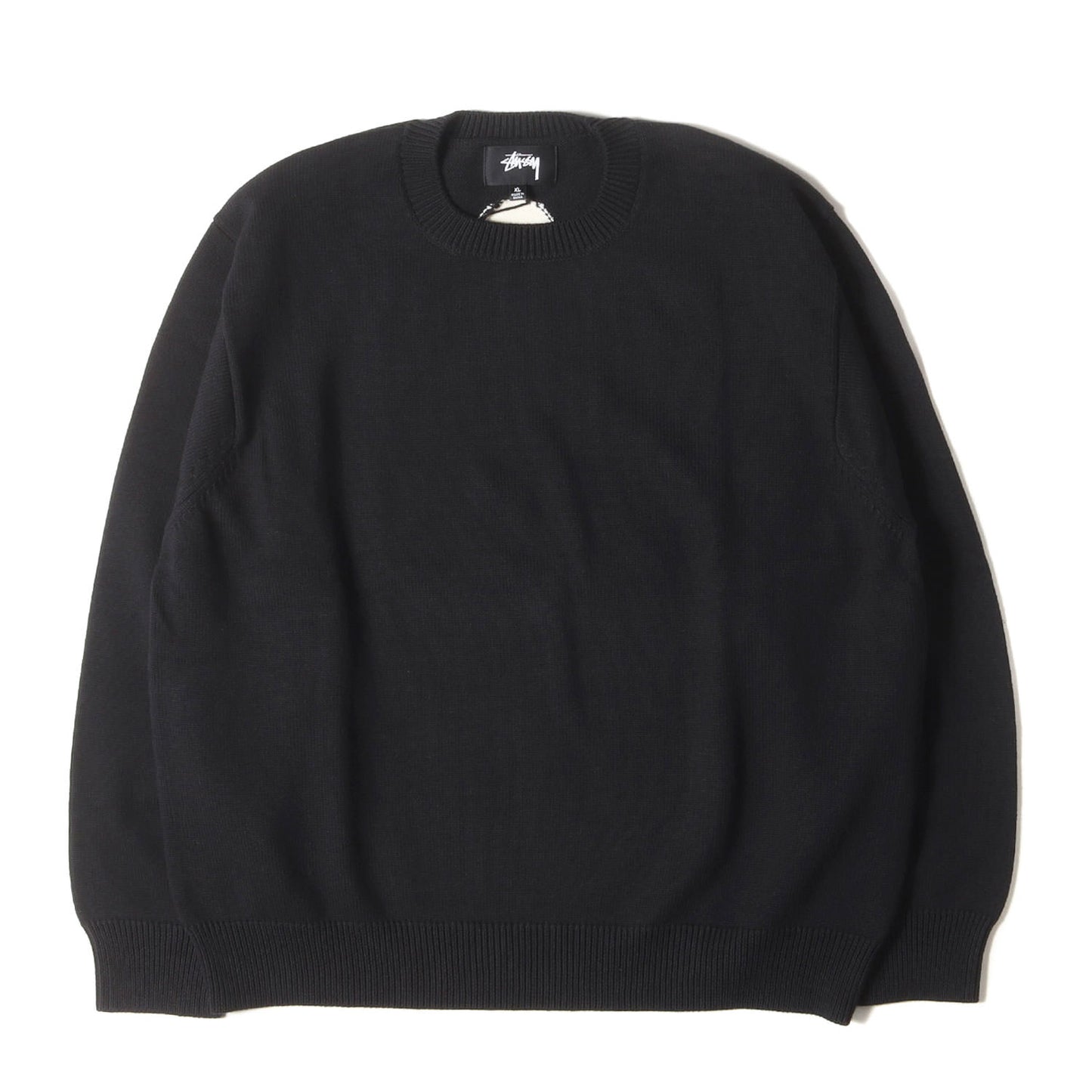 22AW ビッグクラウン コットンニット セーター(BENT CROWN SWEATER)