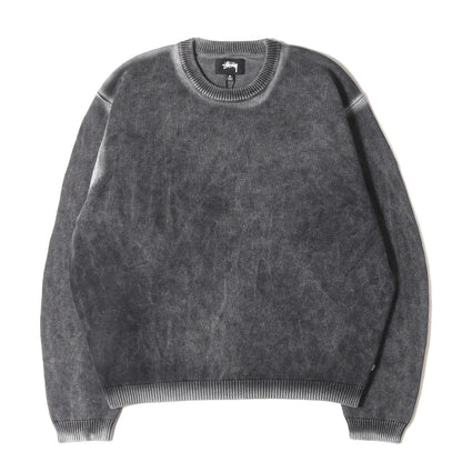 24AW フェード加工 コットンニット セーター(FADED COTTON CREW)