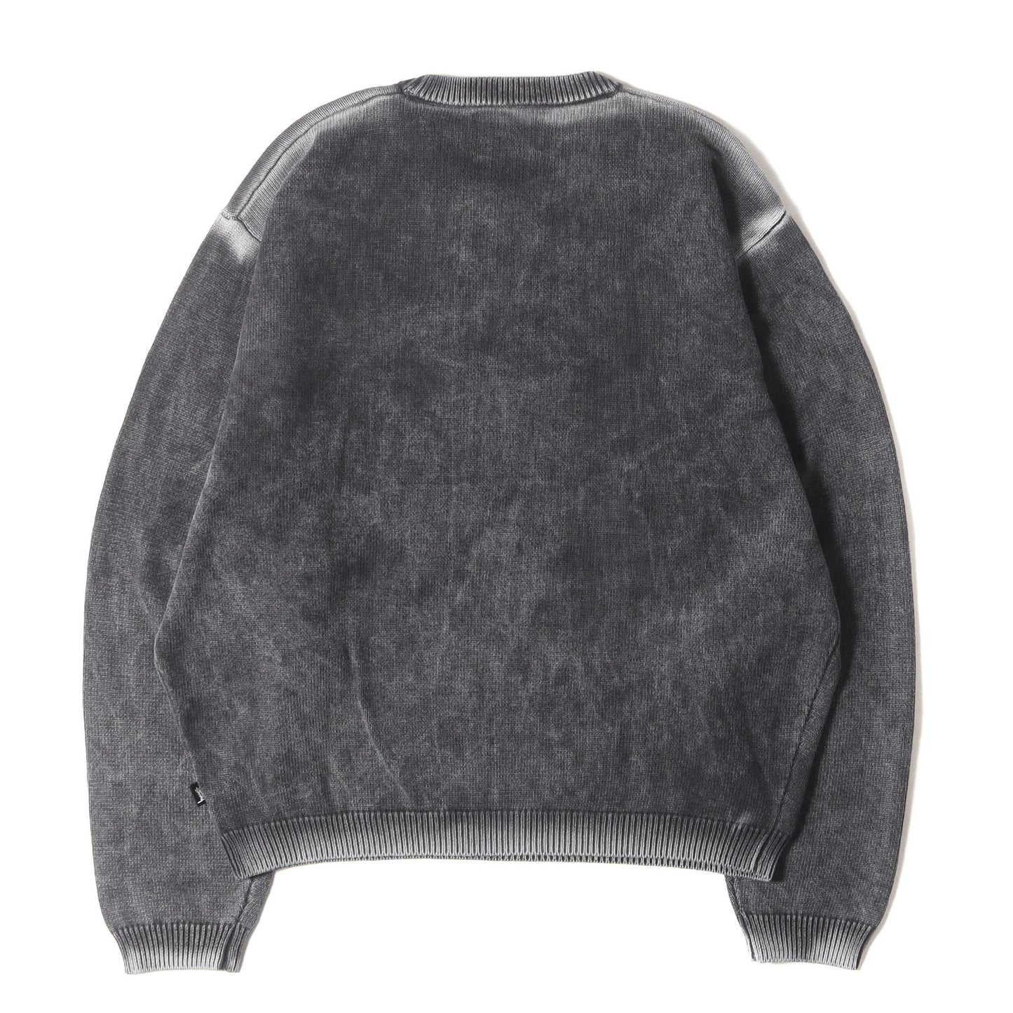 24AW フェード加工 コットンニット セーター(FADED COTTON CREW)