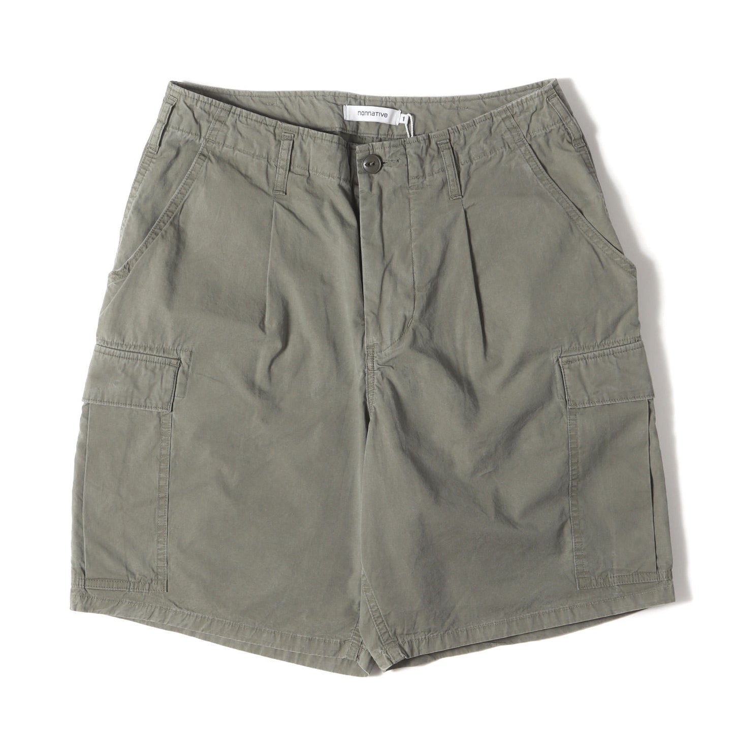25SS 硫化染め ミリタリー カーゴショーツ(TROOPER 6P SHORTS COTTON TYPEWRITER SULFUR DYE)