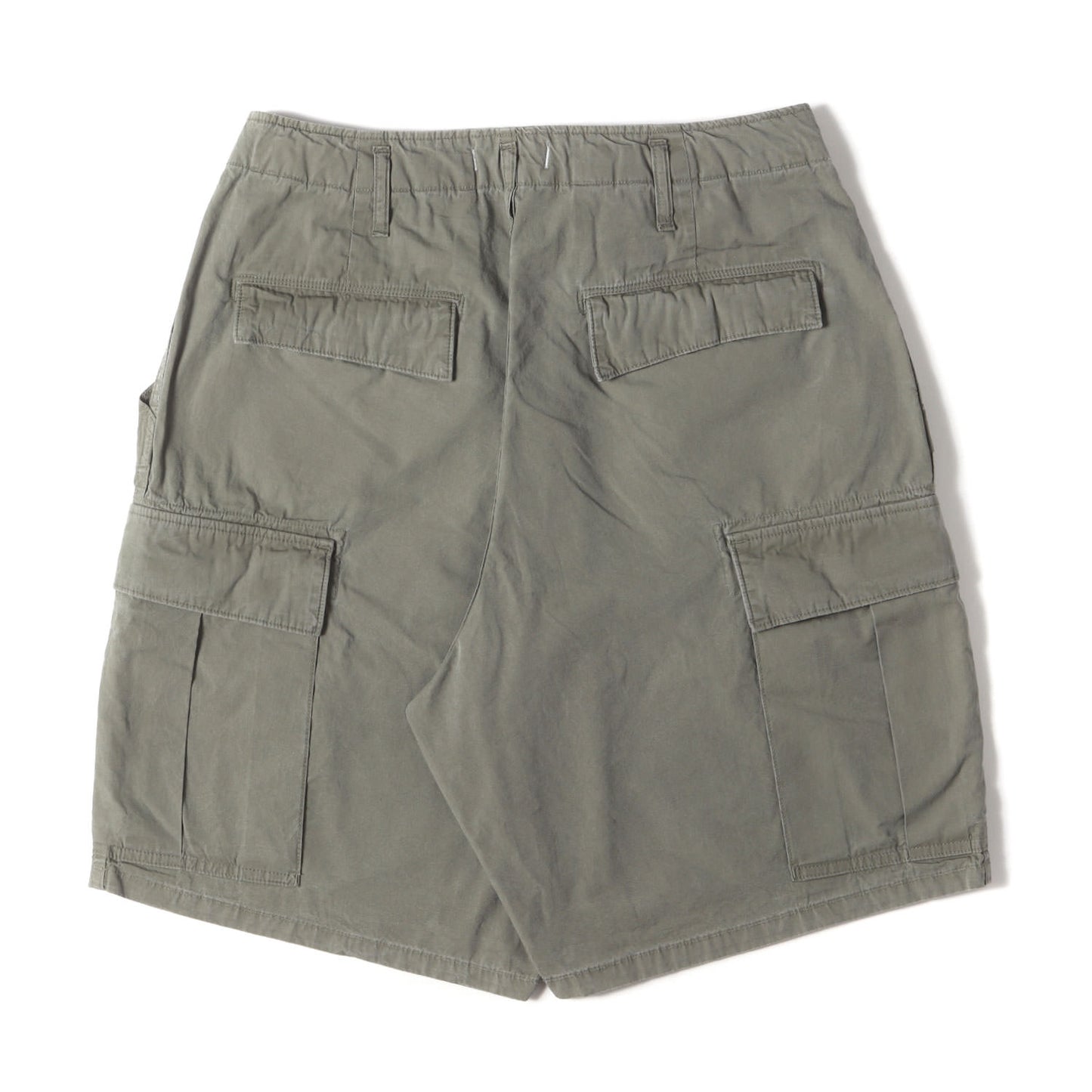 25SS 硫化染め ミリタリー カーゴショーツ(TROOPER 6P SHORTS COTTON TYPEWRITER SULFUR DYE)