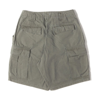 25SS 硫化染め ミリタリー カーゴショーツ(TROOPER 6P SHORTS COTTON TYPEWRITER SULFUR DYE)