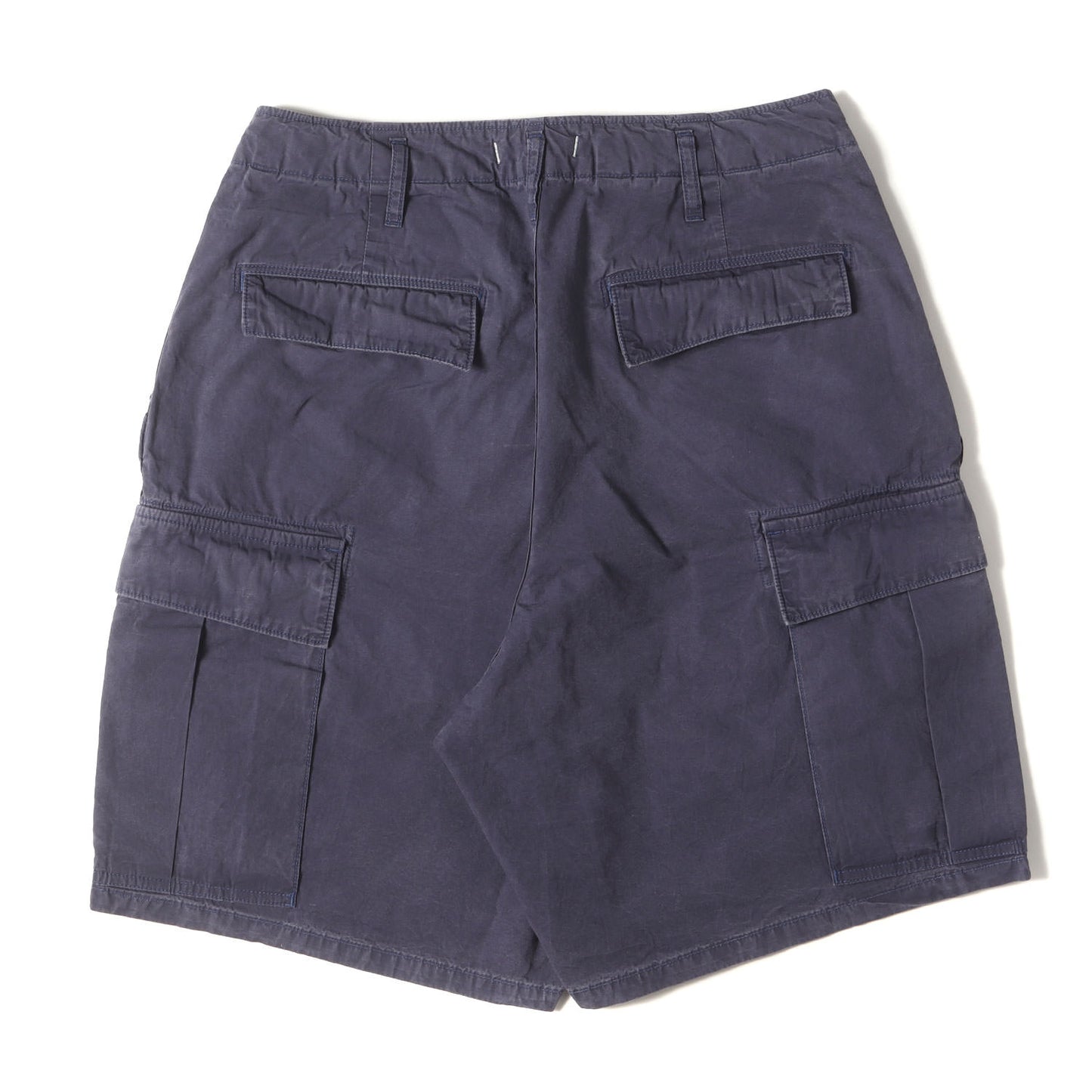 25SS 硫化染め ミリタリー カーゴショーツ(TROOPER 6P SHORTS COTTON TYPEWRITER SULFUR DYE)