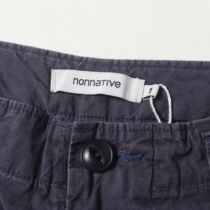 25SS 硫化染め ミリタリー カーゴショーツ(TROOPER 6P SHORTS COTTON TYPEWRITER SULFUR DYE)