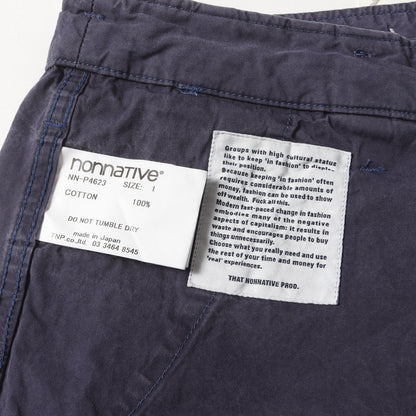 25SS 硫化染め ミリタリー カーゴショーツ(TROOPER 6P SHORTS COTTON TYPEWRITER SULFUR DYE)