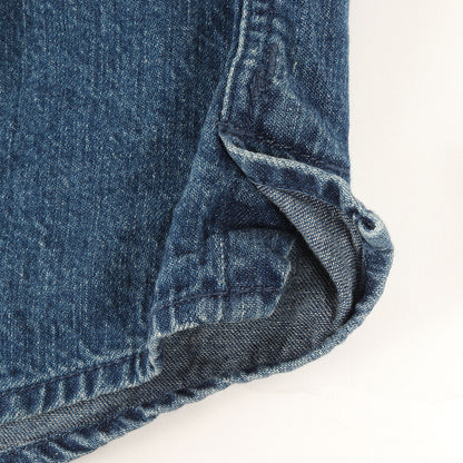 23AW ヴィンテージ加工 ボタンダウン デニムシャツ(DWELLER B.D. SHIRT COTTON 8oz DENIM VW)