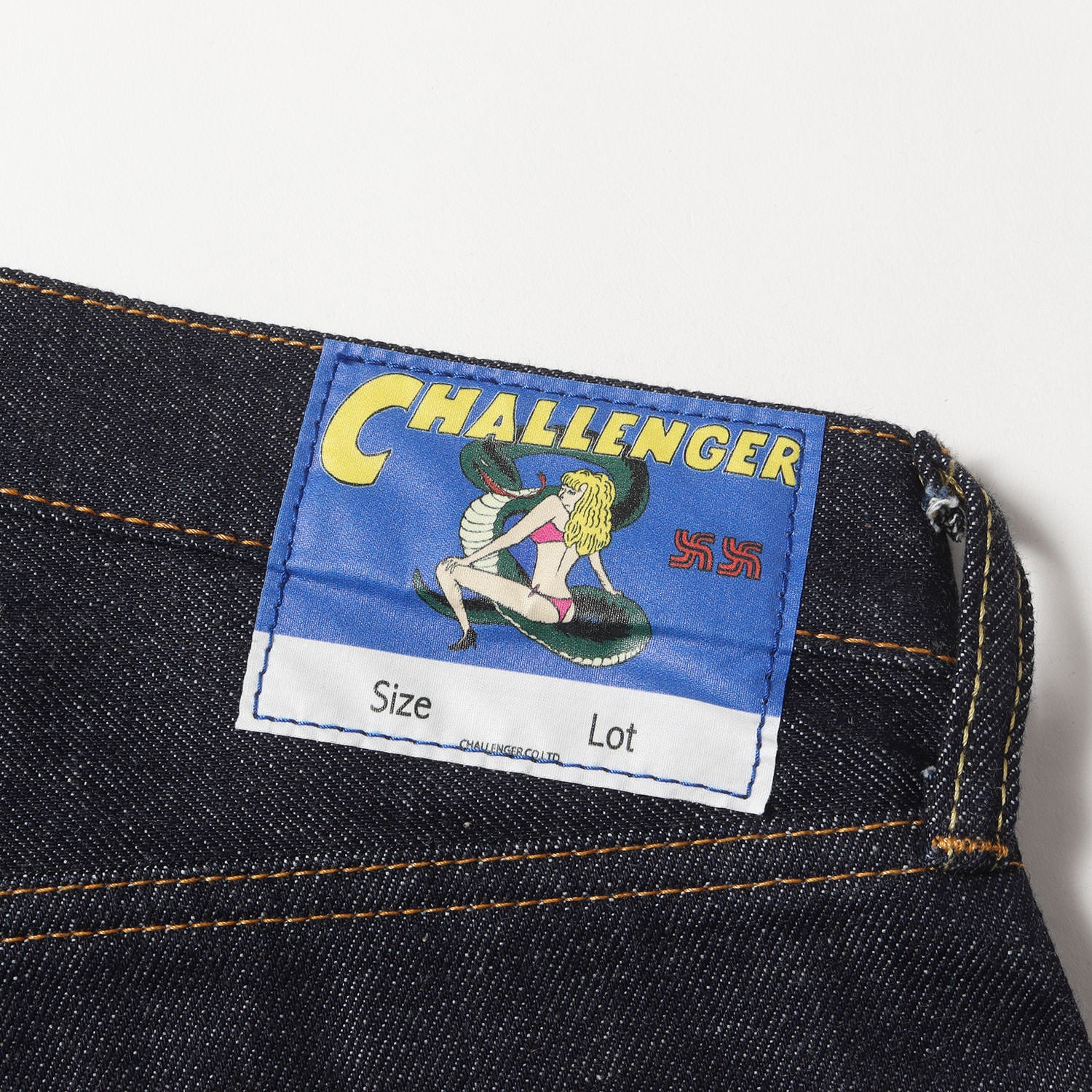 CHALLENGER (チャレンジャー) 23AW セルビッチ リジッド デニムパンツ