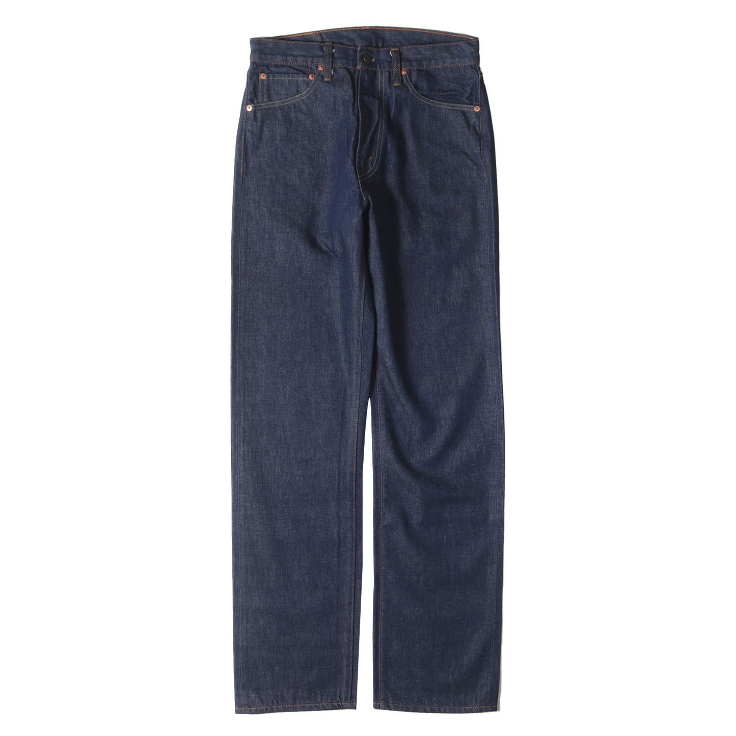 ノンウォッシュ コーンデニム パンツ(USA製 / NOS 14oz. CONE DENIM ZIP FLY JEANS)