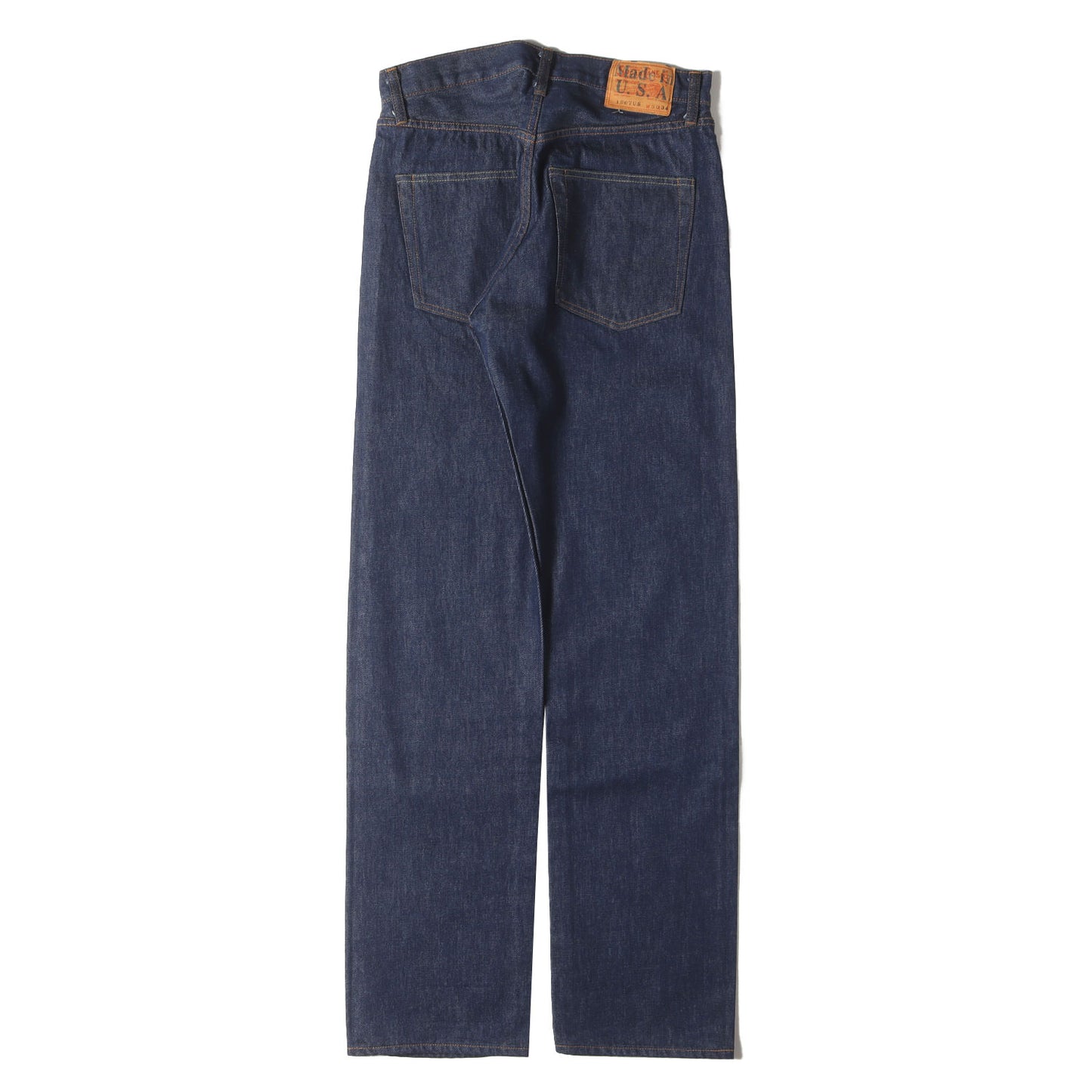 ノンウォッシュ コーンデニム パンツ(USA製 / NOS 14oz. CONE DENIM ZIP FLY JEANS)