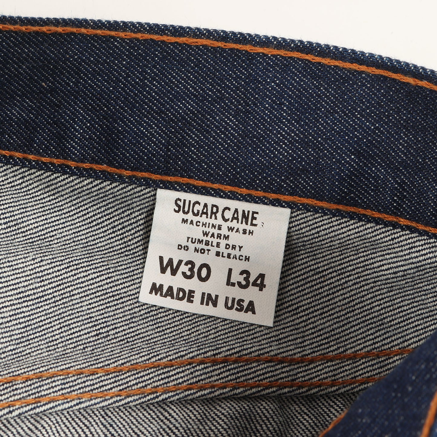 ノンウォッシュ コーンデニム パンツ(USA製 / NOS 14oz. CONE DENIM ZIP FLY JEANS)