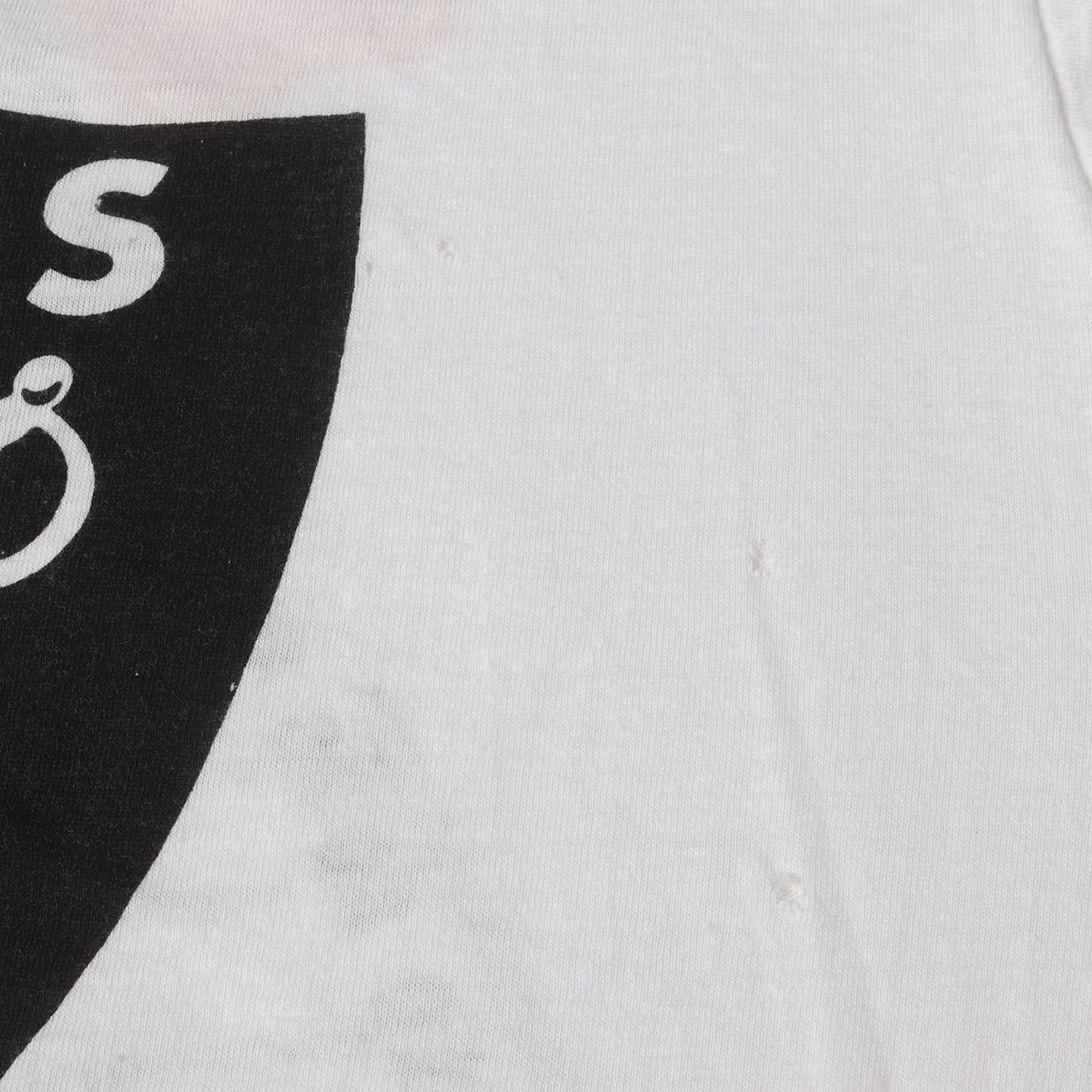 70s オークランド・レイダース ウェンディーズ 両面染込みプリント Tシャツ / USA製 NFL