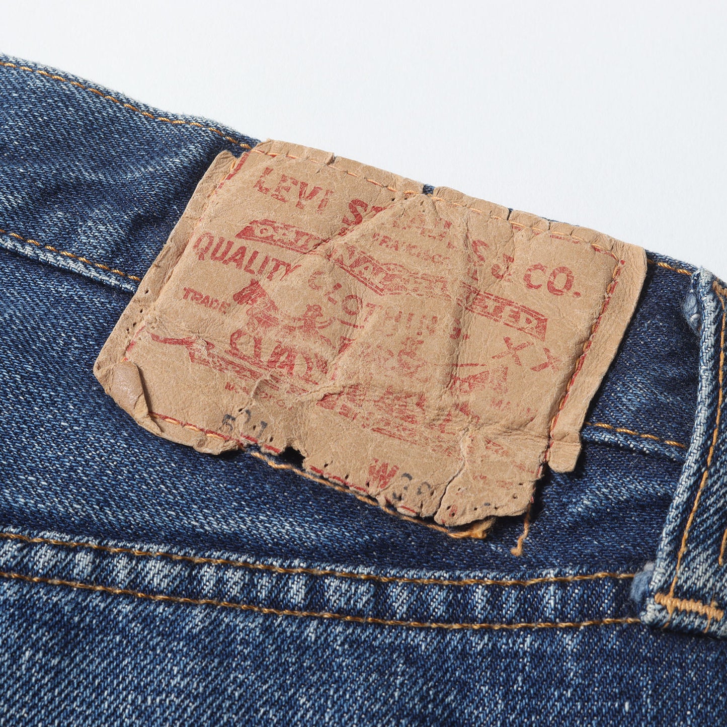 [良個体 ビッグサイズ] 60s 501 Big E デニムパンツ W36程度