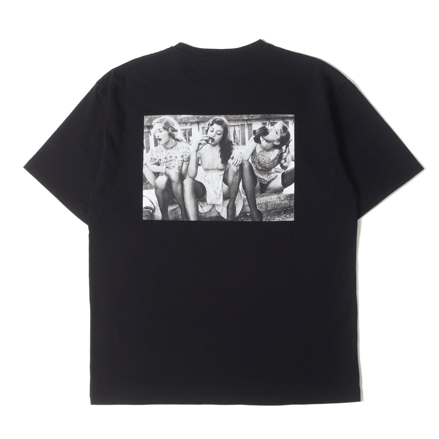 25SS ×Ellen von Unwerth Revenge フォトプリント ヘビー Tシャツ(WASHED HEAVY WEIGHT T-SHIRT)