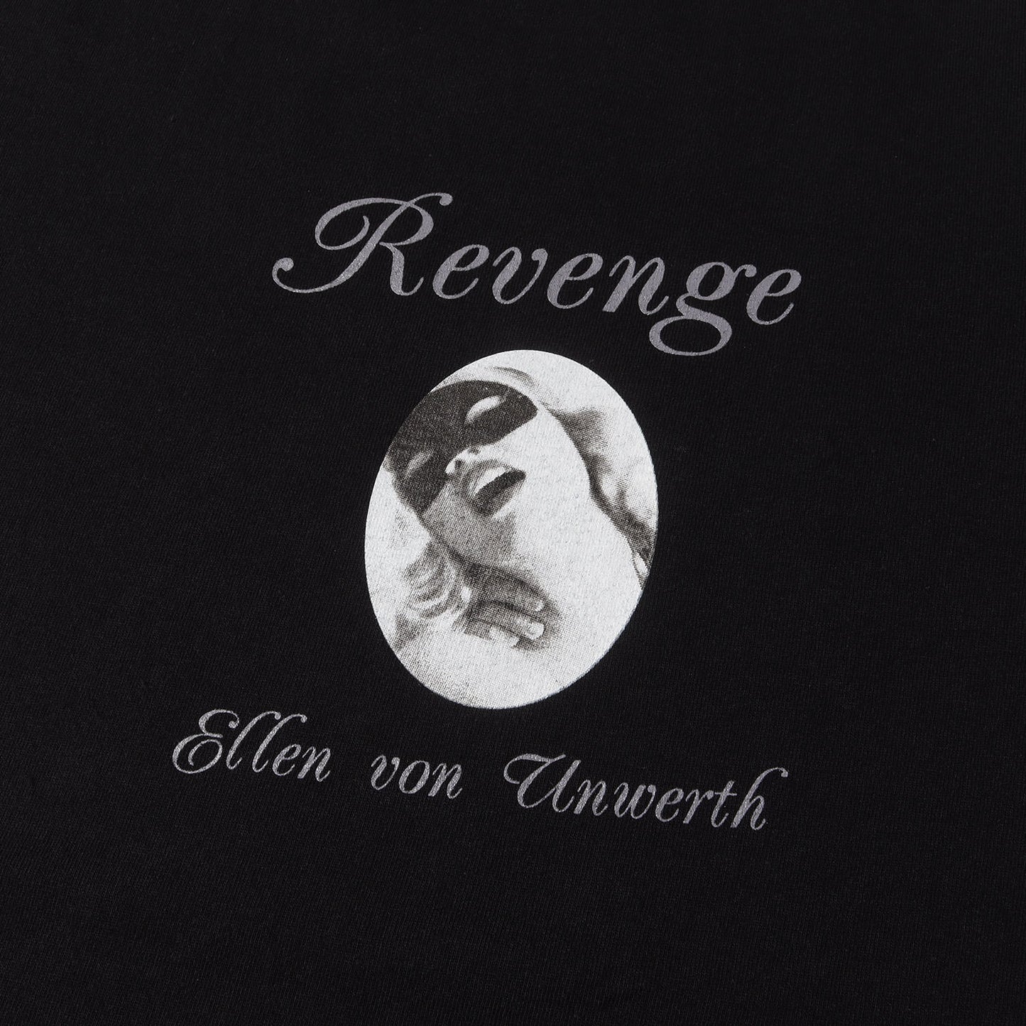 25SS ×Ellen von Unwerth Revenge フォトプリント ヘビー Tシャツ(WASHED HEAVY WEIGHT T-SHIRT)