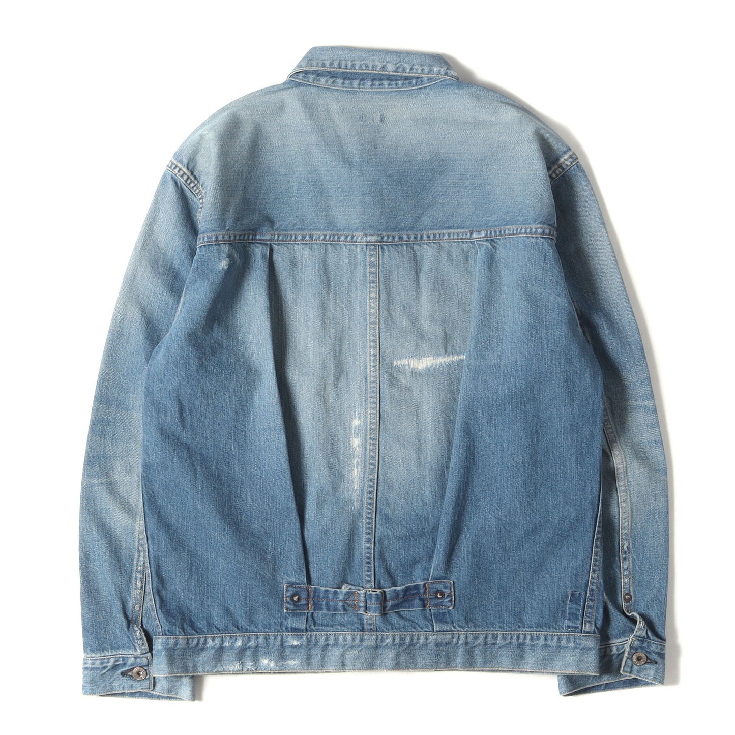 23SS ×fragment design 1stタイプ クラッシュリペア加工 デニムジャケット(DAMAGE DENIM JACKET)