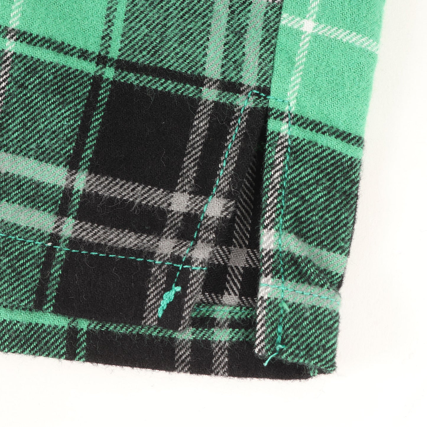 22AW ラインプリント チェック フランネルシャツ(CHECK SHIRT)