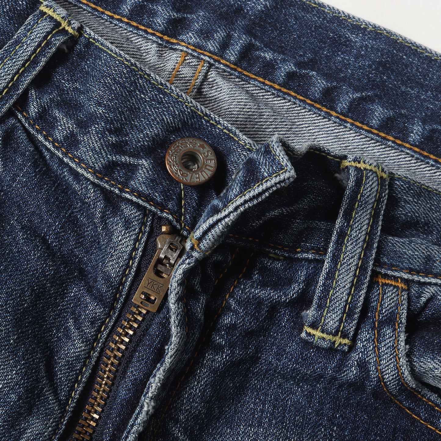 20AW ×fragment design ペンキ&ヴィンテージ加工 デニムパンツ(DAMAGE DENIM PANTS)