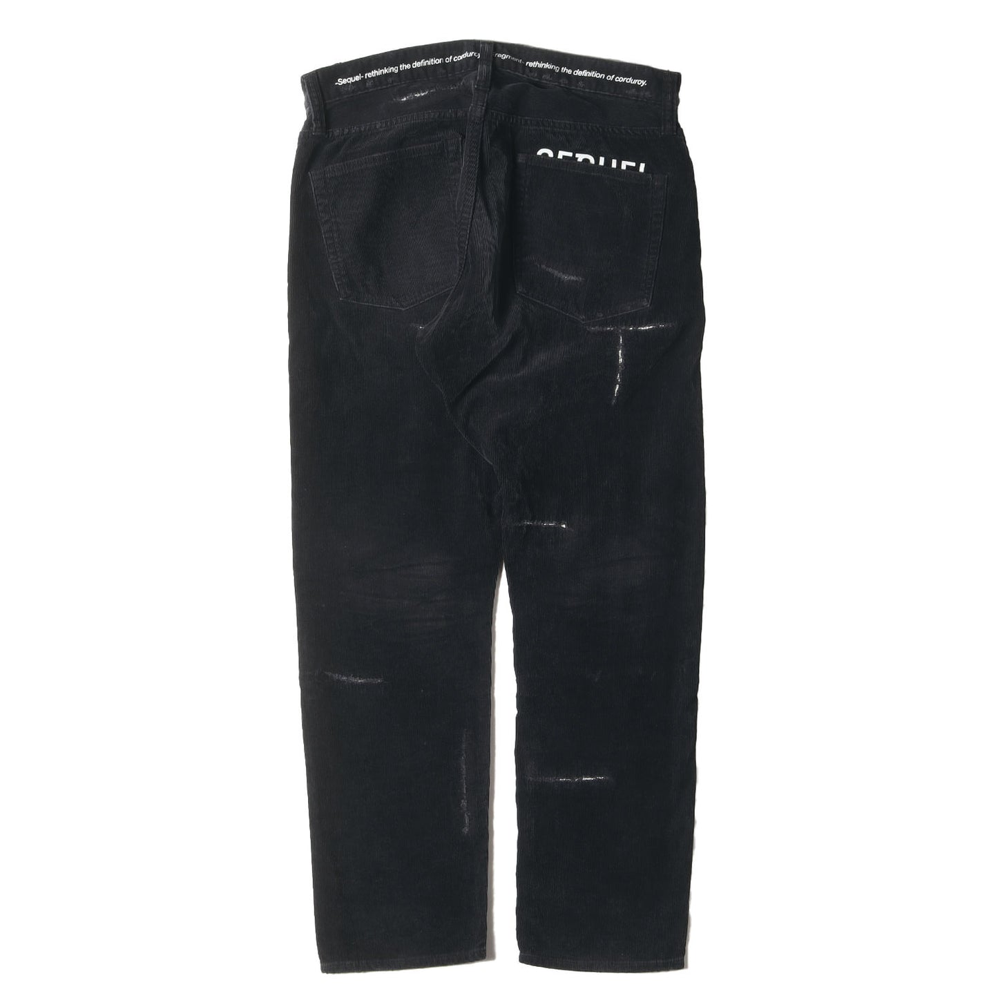 22AW ×fragment design ダメージリペア加工 コーデュロイパンツ(DAMAGE CORDUROY PANTS)