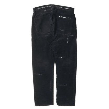 22AW ×fragment design ダメージリペア加工 コーデュロイパンツ(DAMAGE CORDUROY PANTS)
